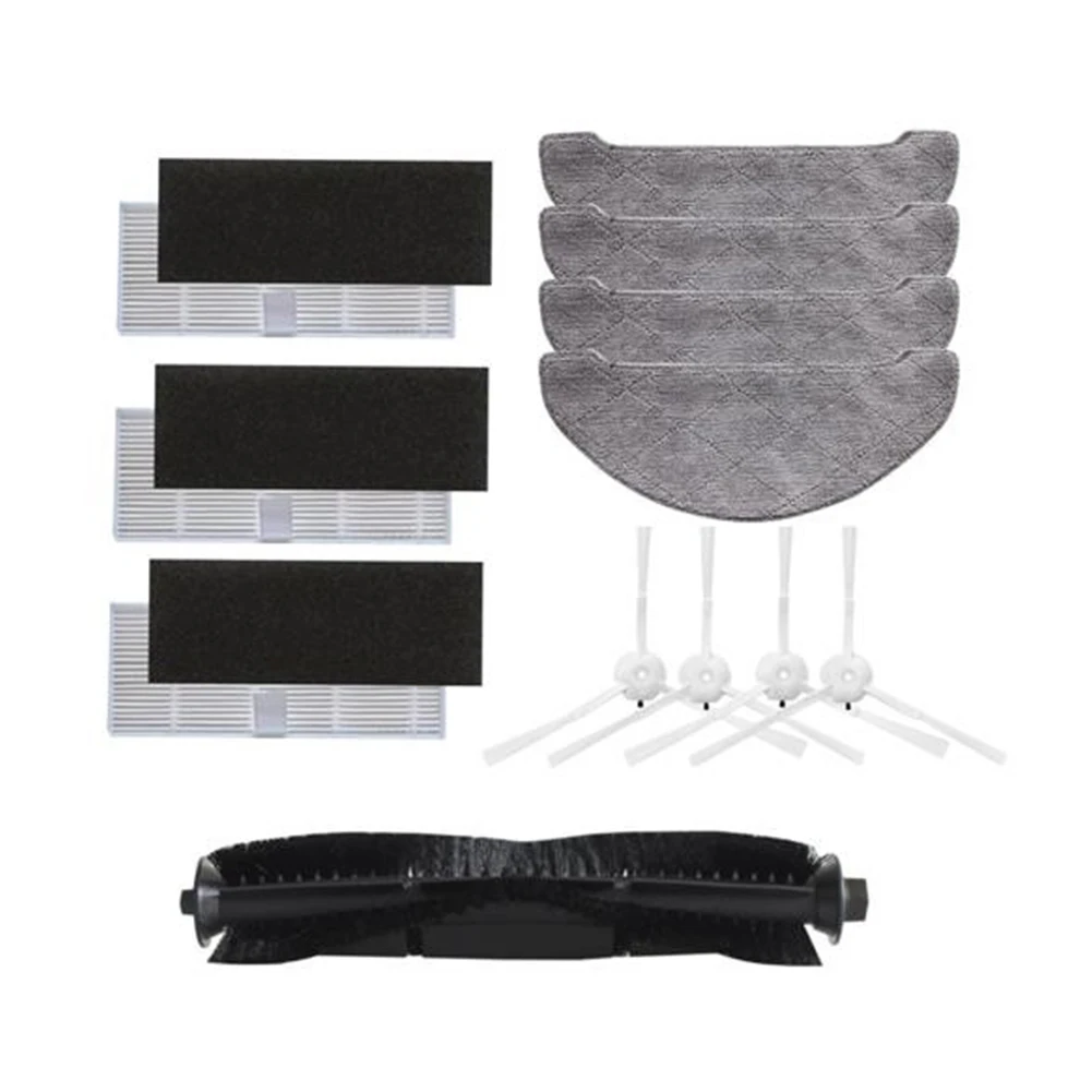 1 Set Main Brushes Side Brush Filters Mop Cloth Mopping Cloths For IMILAB V1 Vacuum Cleaner Parts Cleaning Tools