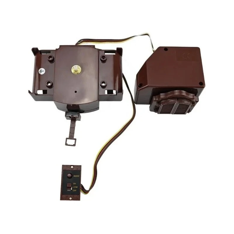 FOR Cuckoo Wall Clock Movement Pendulum Clocks Mechanism with Bird Cuckoo Box Silent Light Control Music Boxes Kit Accessories