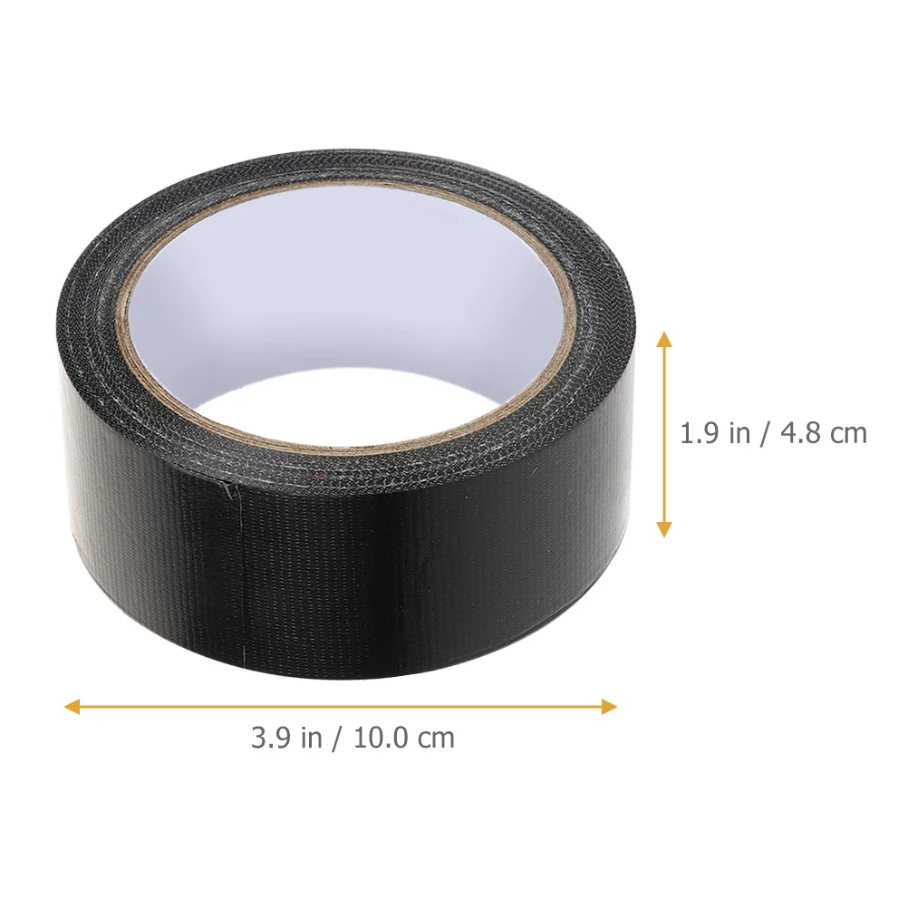 شريط لاصق من القماش المقاوم للماء لإصلاح السجاد شديد التحمل، صناديق تعبئة حرفية سوداء عالية القوة تدوم طويلاً ولا بقايا