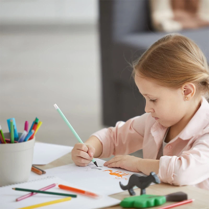 무잉크 연필 무제한 연필, 글쓰기용 무한 연필, 학교 사무실 영원한 연필, 200 개