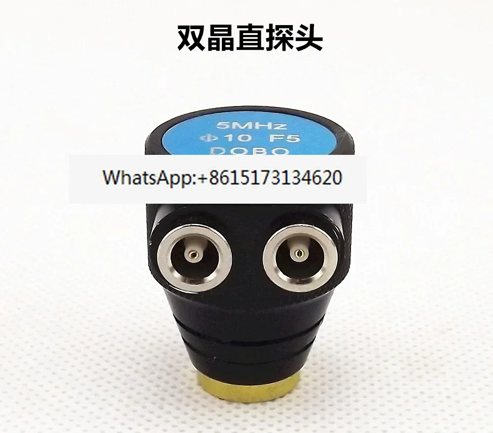 5MHZφ 10F5 Ultrasonic flaw detector Double crystal straight probe UT non-destructive testing Focusing segmentation probe 2.5P