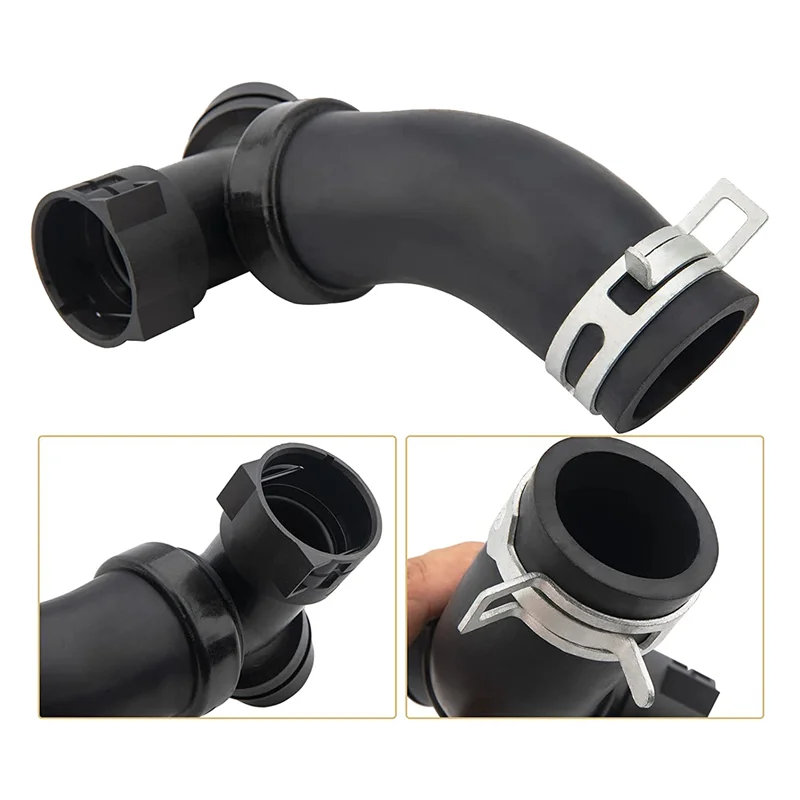 DR3Z-8566-A Radiator Hose Connector Hose Connector Auto Parts for Ford Mustang DR3Z8566B DR3Z8566A