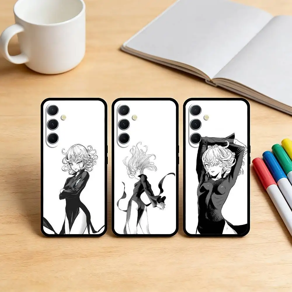

AAA O-One Punch Man Tatsumaki Phone Case For Samsung S25,S24,S21,S22,S23,S30,Ultra,S20,Plus,Fe,Note,10,9,5G Black Cover