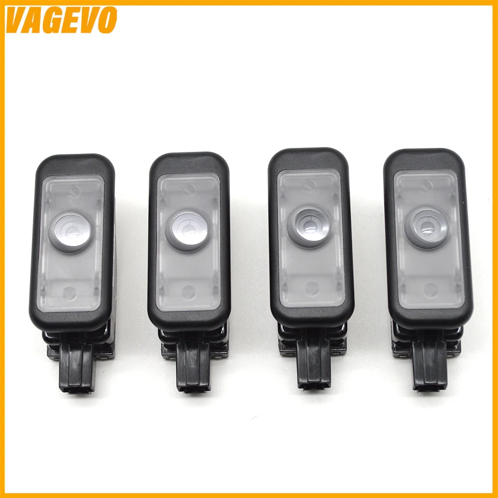 

For Audi A3 A4 A5 Q3 Q2 Q5 A6 A7 S3 S4 Car LED door Light 4 Ring Logo welcome Projection Light Lamp 8YG 947 415/416 A S Z 2PCS