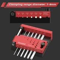 Nasedal Updated Borehole Positioner Precision Drilling for Gundam Scale Model Building Round Rod Center Locator DIY Hobby Tool