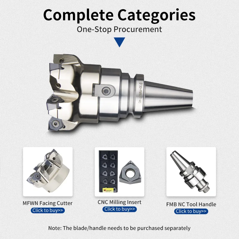 Imagem -06 - Corte Pesado Fresagem Cabeça do Cortador Fast Feed Face Indexable End Mill Torno Cnc Wnmu0806 Mfwn90 Mfwn90063r