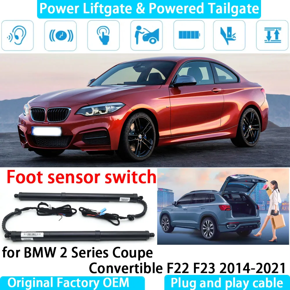 

for BMW 2 Series Coupe Convertible F22 F23 Automatic Electric Power Liftgate Powered Tailgate Strut Tail Gate Lift System