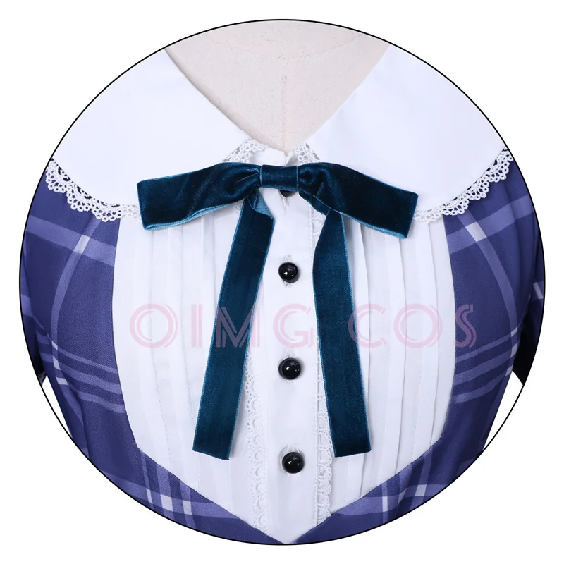 BanG Dream Wakaba Mutsumi Cosplay Costume Uniform Jacquard Fabric Wig Chinese Halloween Women Costumes   Anime  for Game