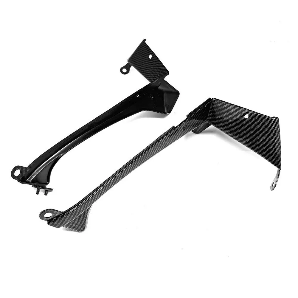 For KAWASAKI ZX6R ZX-6R 2009-2012 Front Side Headlight Fairing Hydro Dipped Carbon Fiber Finish Modified Cowling Panel image 4