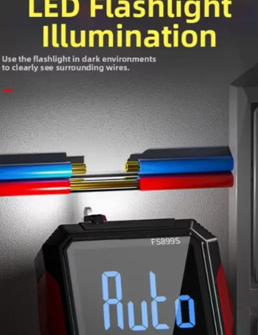 FS899C قابلة للشحن 4.8 بوصة شاشة كبيرة 6000 التهم الذكية الرقمية المتعددة السيارات المدى السعة أوم هرتز ديود لايف الاختيار #2