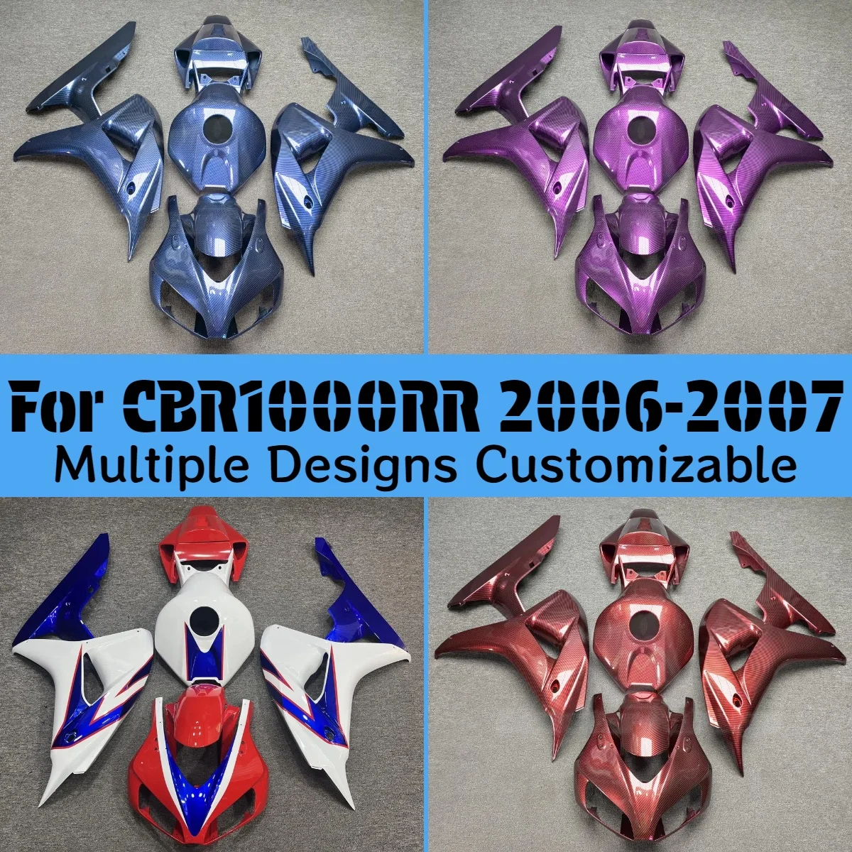 

Fairing Kit CBR 1000RR 2006 2007 Carbon Fibre Injection Molded Motorcycle Fairings for Honda CBR1000RR 06 07