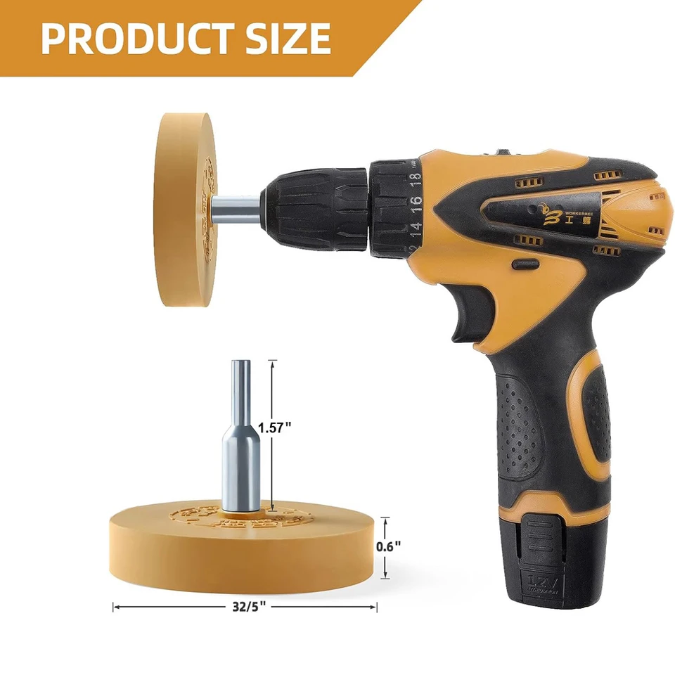 ☆☆ 　2点・リムーバー Decal Eraser Wheel Pin Stripe Removal Tool Adhesive Remover Wheel