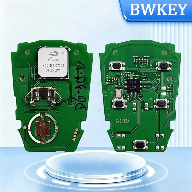 BW HYQ2AB-315MHz HYQ2EB-433MHz ID46 Chip 3-6BTN Smart Remote Key Fob For Cadillac Escalade ESV XTS CTS ATS XT5 XT4 CT6 2015-2019
