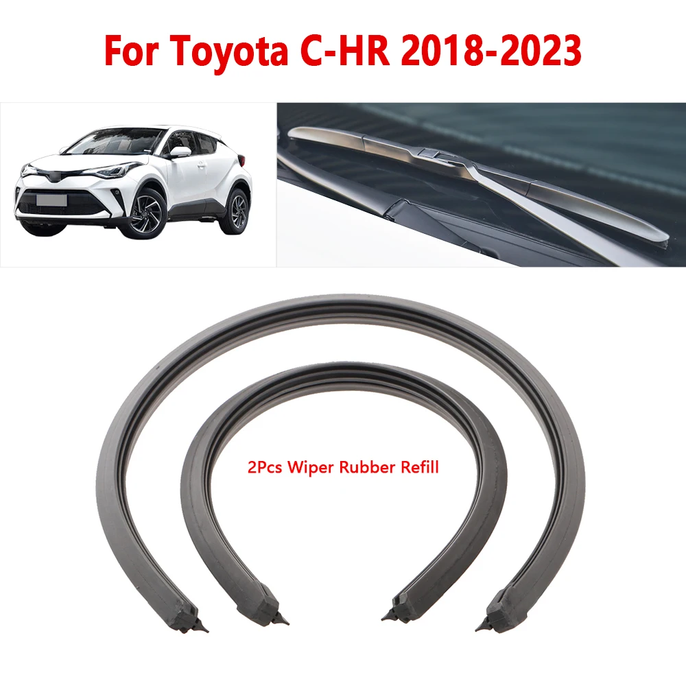 Wischergummi-Streifen 16" 26" für Toyota C-HR 2018 2019 2020 2021 2022 2023 Auto-Wischer-Ersatzteile 1 Paar