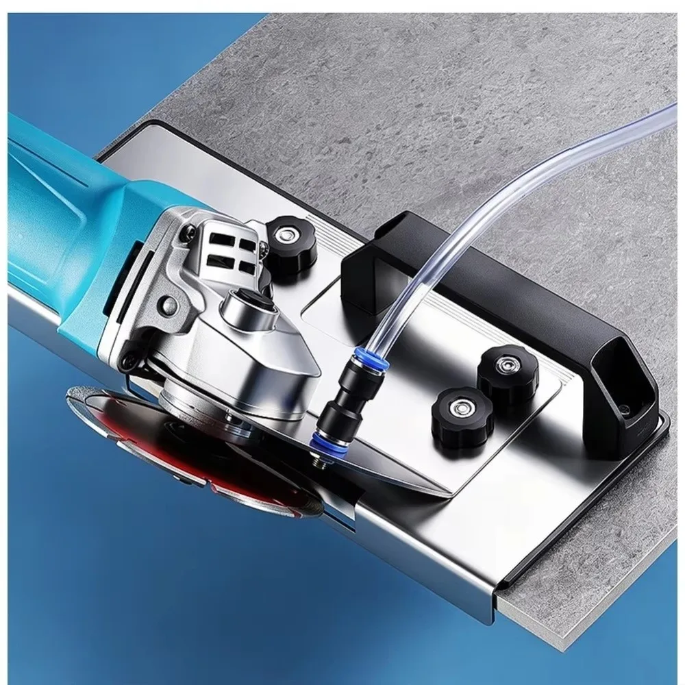 Adjustable Angle 45degree Tile Beveling Tool Extended Base Plate Guide Lines Tile Chamfering Tool Angle Grinding Tools