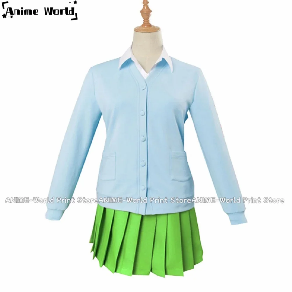 

《Custom Size》Unisex Anime Cos Nakano 3rd Cosplay Costumes Outfit Halloween Christmas Uniform Custom Size