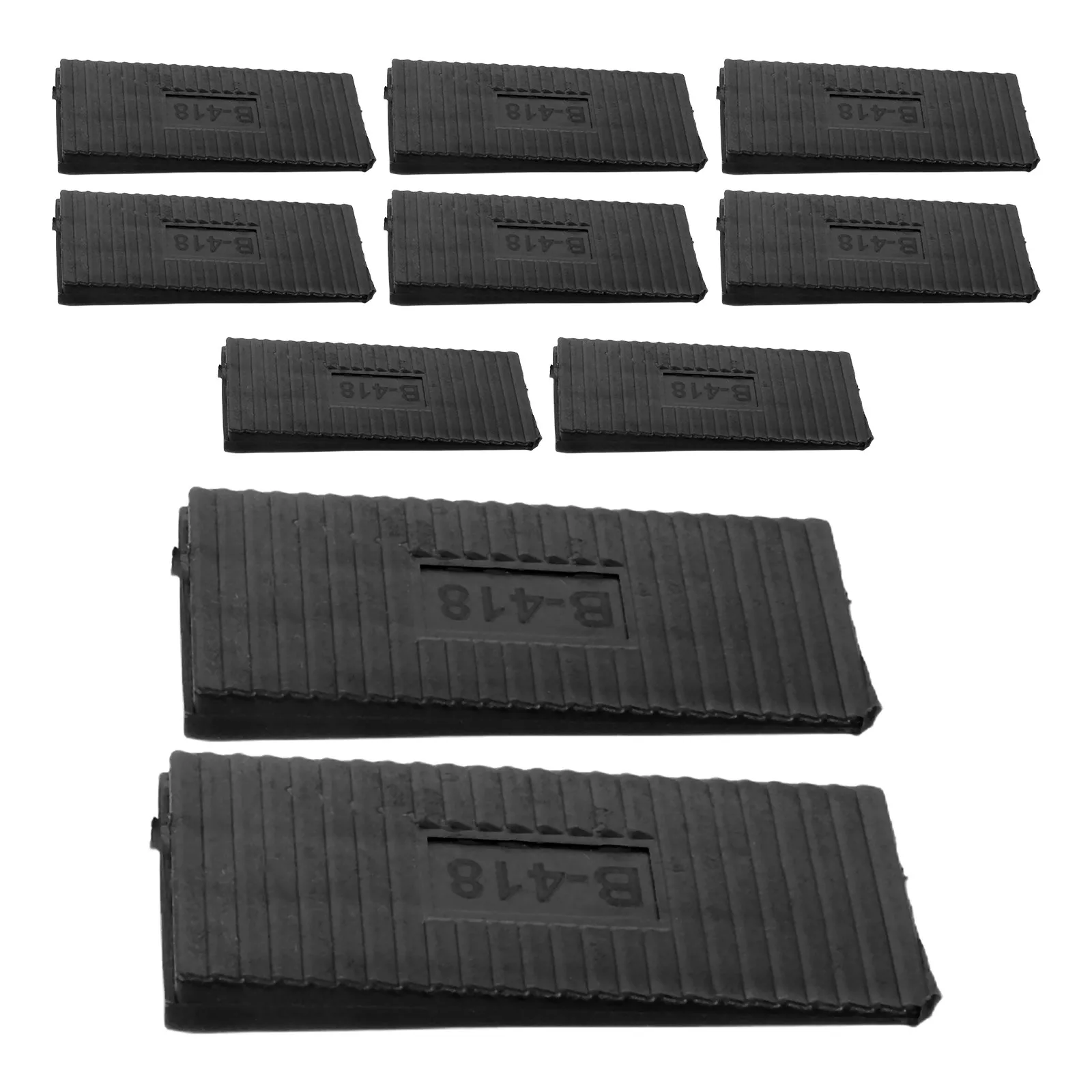 10Pcs Outdoor Fountain Plastic Leveling Shim 7Mm Height Flat Pad for Base Water Feature Garden Backyard Decor Leveling Shims