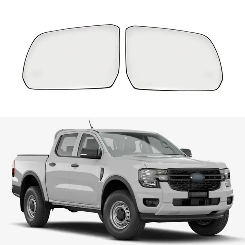 Heated Rearview Mirror Lens Replacement for 2023 2024 Ford Ranger Car