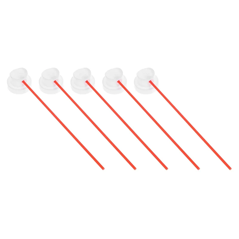 A74E-50Pcs رذاذ يمكن فوهة قبعات-رذاذ الطلاء قبعات تناسب علب الإناث-غطاء إبرة-فوهات الطلاء-رذاذ-نصائح الطلاء أنبوب أحمر رقيق