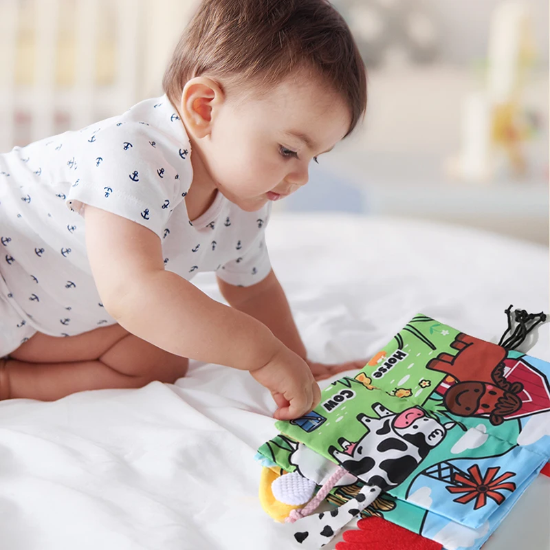 Livre de gril pour bébé, jouets éducatifs pour bébé de 0 à 3 ans, 7 styles