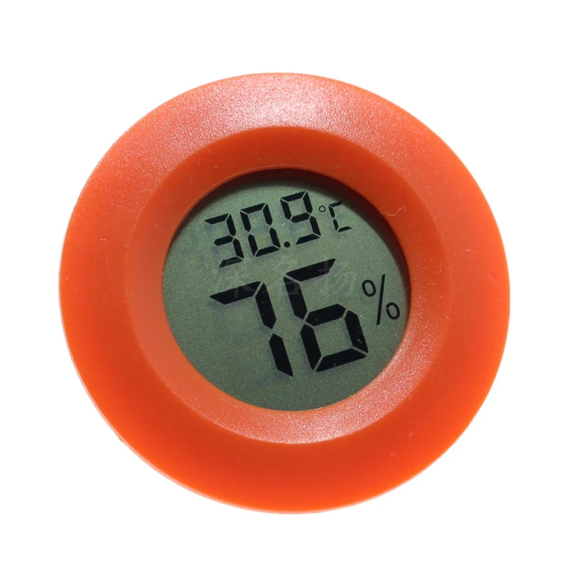 Mini LCD Digital Thermometer Hygrometer Fridge Freezer Tester Temperature Tester Sensor Humidity Meter Detector For Auto Car