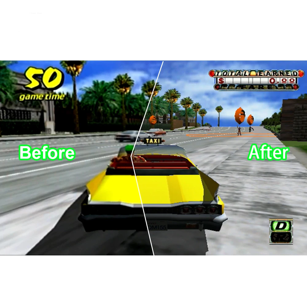 Цифровой HDMI-адаптер Bitfunx для игровых консолей SEGA Dreamcast поддерживает все режимы отображения Dreamcast NTSC 480i/480p PAL 576i