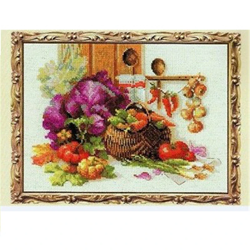 

ZZ6220 Home Fun Cross Stitch Kits Package Greeting Needlework Counted Kits New Style Joy Sunday Kits Embroidery Cross-stitch Set