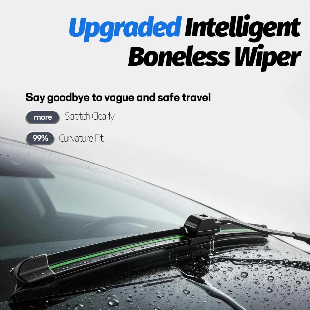 Wiper LHD Front Wiper Blades Set For Volvo V40 2012 - 2019 Windshield Windscreen Window Brushes 26"+19" Accessories - view 3