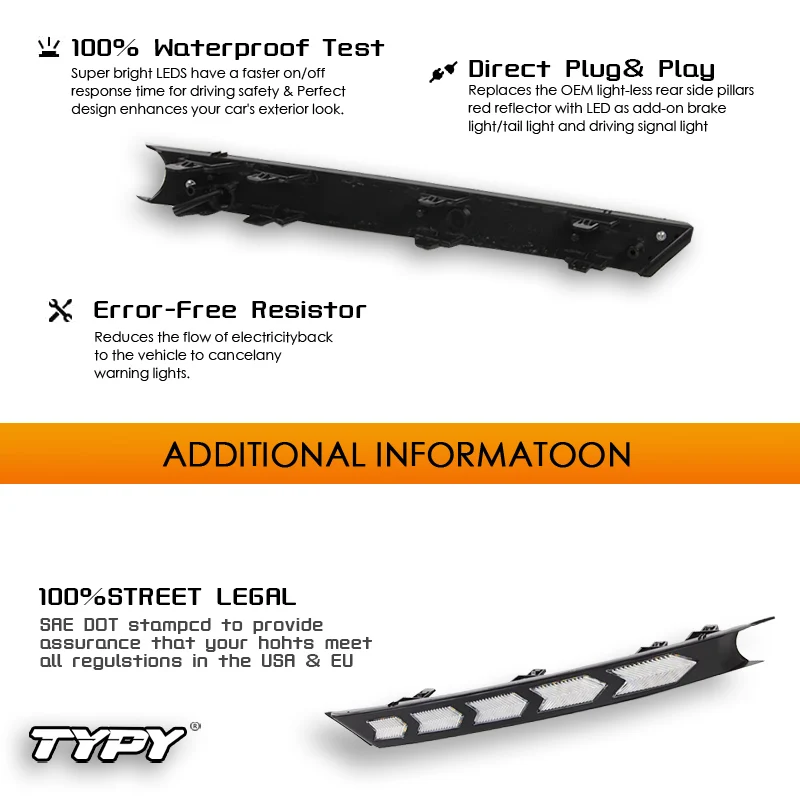 TYPY 2 قطعة LED أضواء النهار الجري لمازدا cx-5 cx5 cx 5 2017 2018 2019 2020 2021 مصباح الضباب DRL مع إشارة بدوره ليلة الأزرق