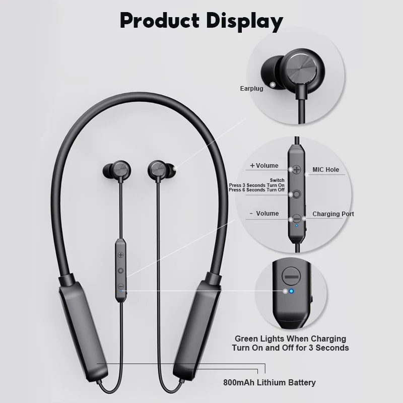 100-160 HoursNoise Reduction Rechargeable Ear Hearing  Support Endurance