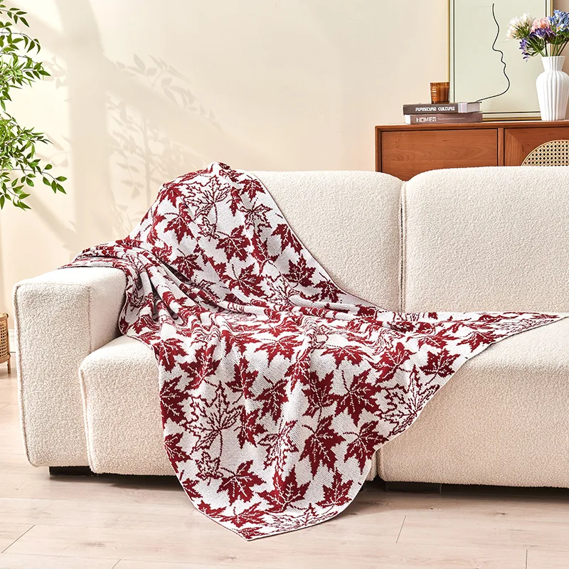 Maple Leaf Knitted … - image