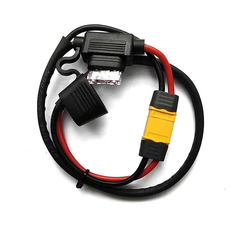 

Electric Bicycle Battery Power Cable Lithium Battery Controller Fuse Waterproof 14AWG Discharge Wire XT60 YDH