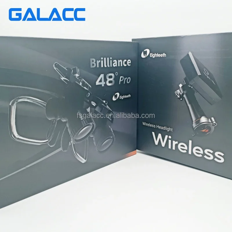 الجملة الطبية خفيفة الوزن 5x دينتا Loupes قصر النظر الاستجماتيزم تفصيل الأسنان الطبية Loupes