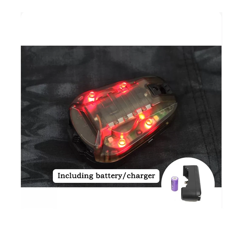 BOOIU Luz táctica infrarroja impermeable estroboscópica para casco - imagen 4