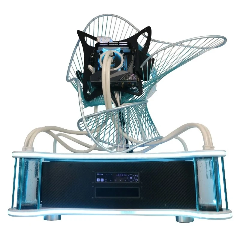 Desktop computer i9 13900K/RTX 4080/4090 special-shaped art water-cooled host