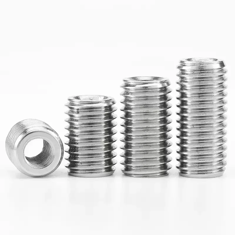 M6 M8 M10 M12 304 Stainless Steel Inside Outside Thread Adapter Screw Nuts Thread Conversion Socket Screw Nut