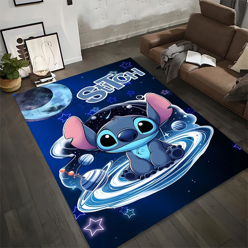 15 Sizes Fashion Stitch Anime Printing Carpet Rug for Living Room Corridor Bedroom Door Mat Kid Room Yoga Play Floor Mat Gifts