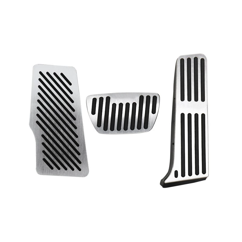 Aluminum Car Accelerator Fuel Brake Pedal Foot Rest Pedals Cover Pads For Toyota Camry 70 XV70 2018-2020 2021 2022 Accessories