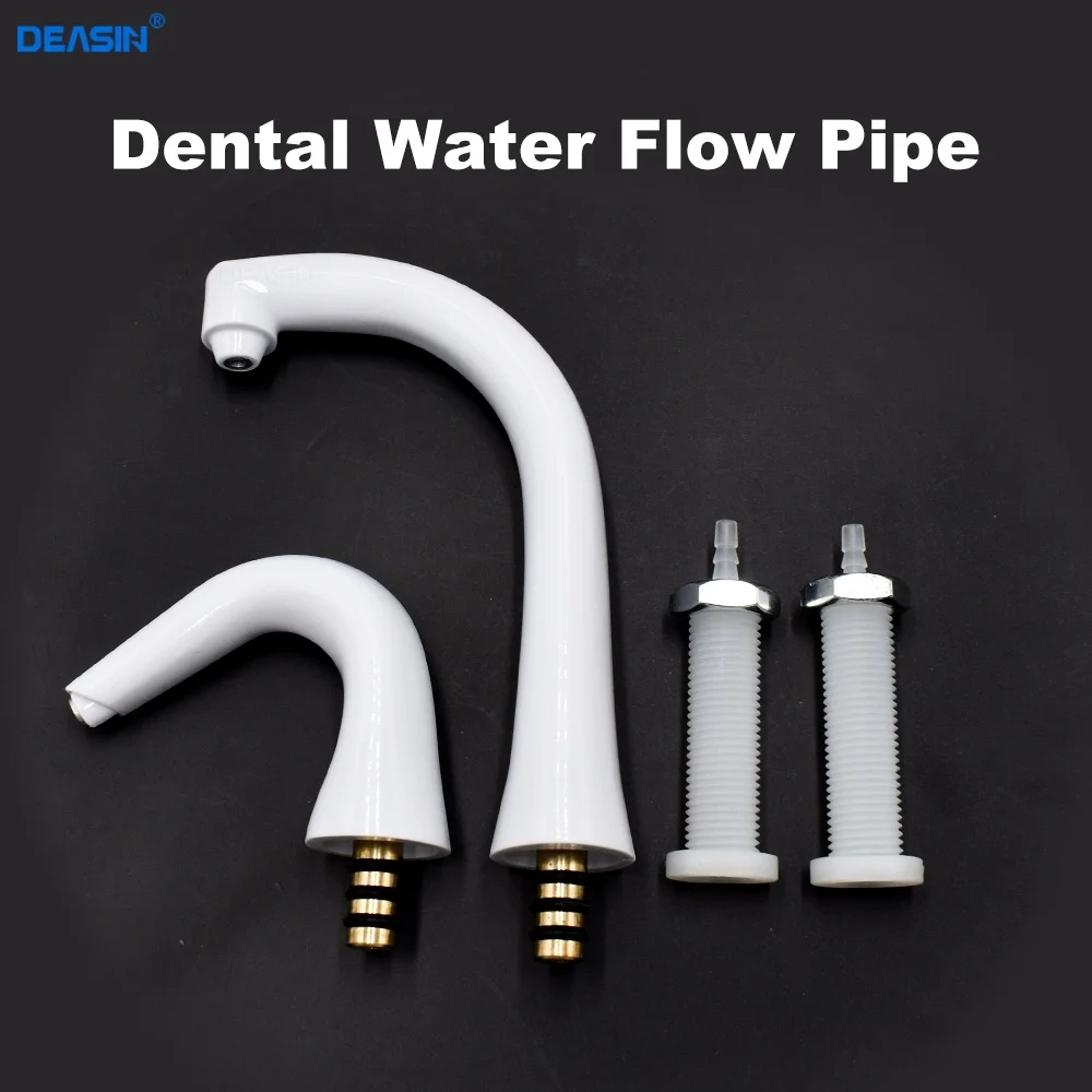 Dental Flushing Water Supply Pipe Tube Elbow Flushing Sputum for Unit Access Spittoon Comprehensive Machine Accessories