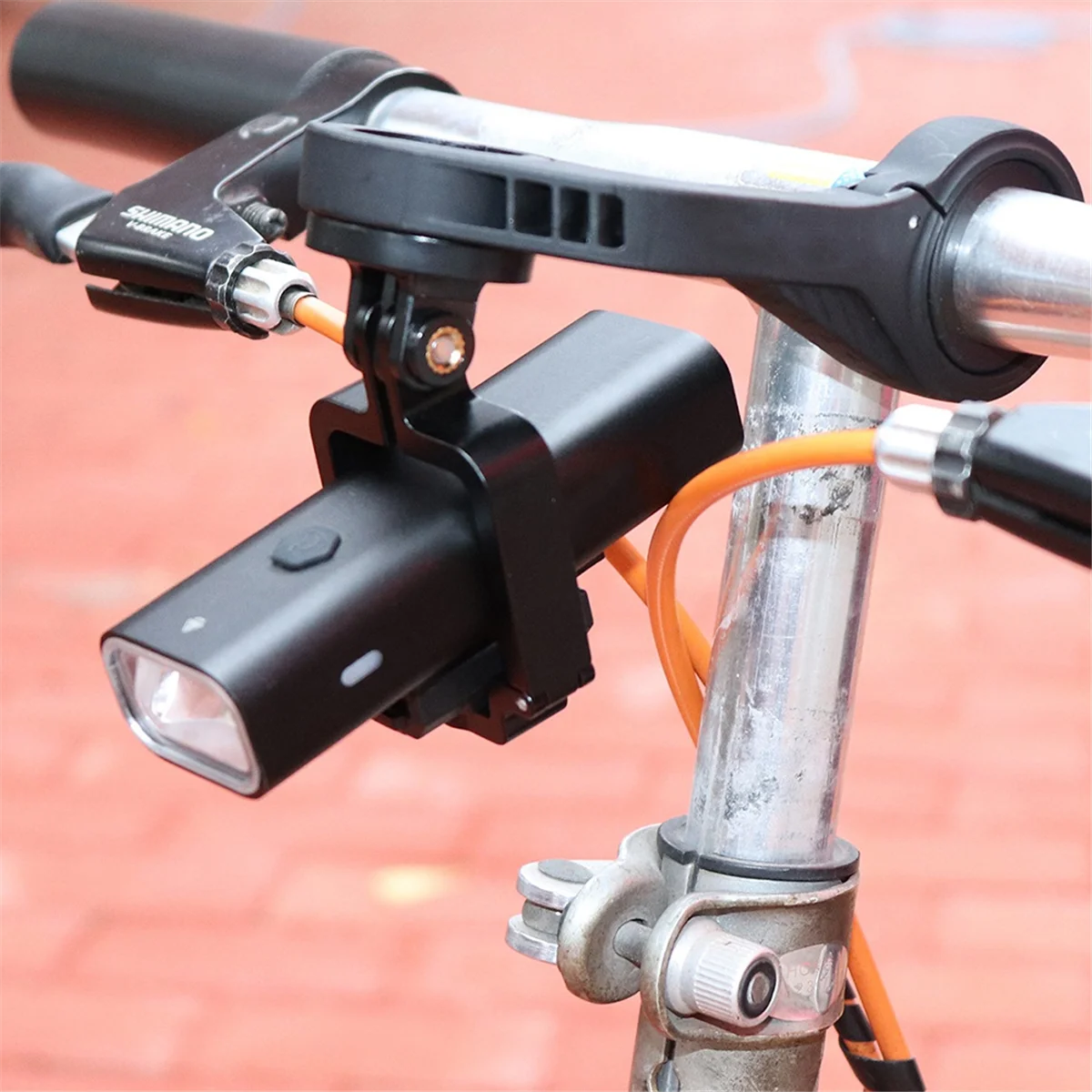 A06T-Bicycle Front Light Mount Bike Headlight Holder for Navi800 /500 Bike Accessories Cycling