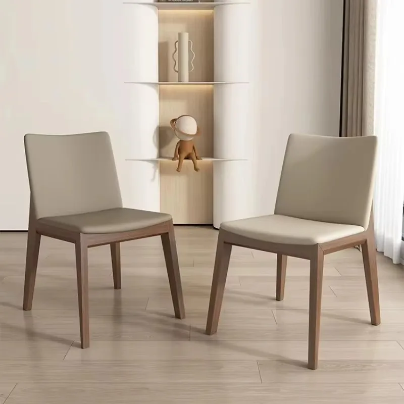 Nordic Design Luxury Modern Durable Solid Wood Dining Chair Luxury Coffee Chair for Home Apartments Outdoor Hotels