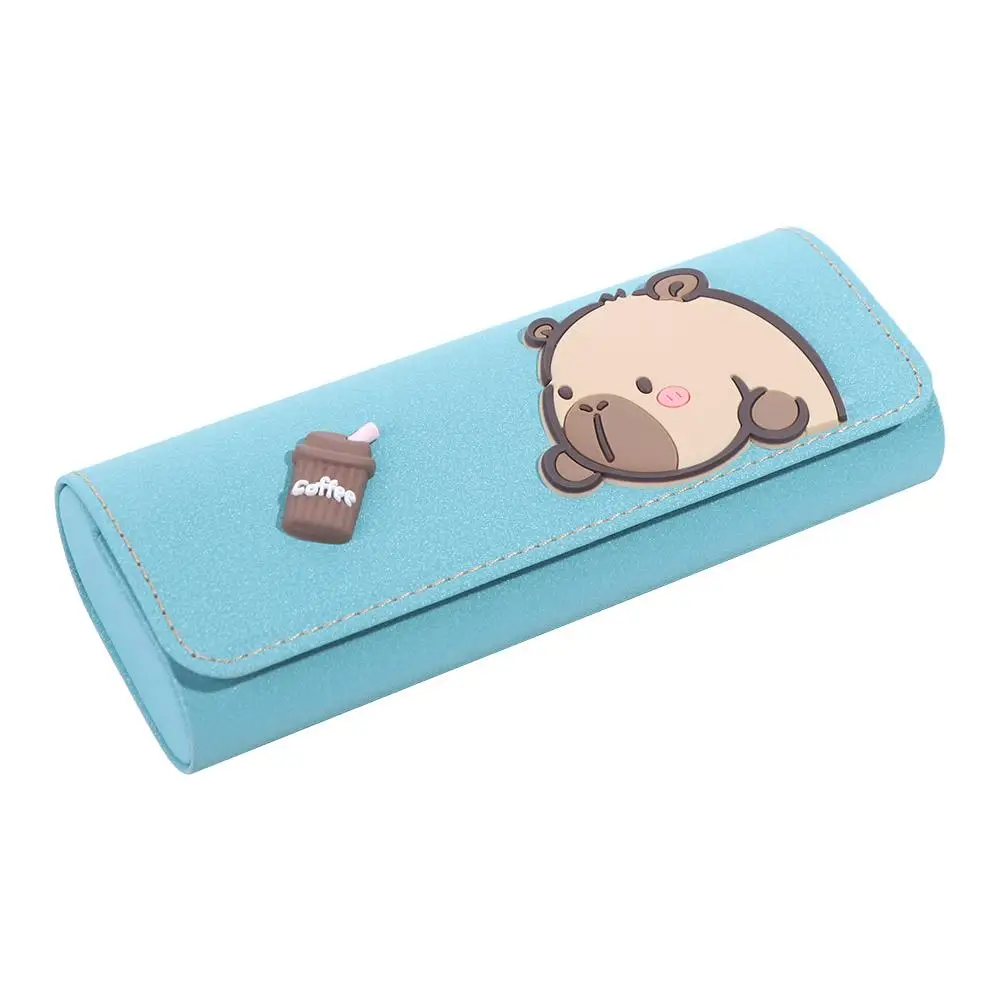 

PU Leather Capibara PU Glasses Box Printed Cute Printing Glasses Case Eyewear Case Eyeglasses Case Eyeglasses Holder Outdoor