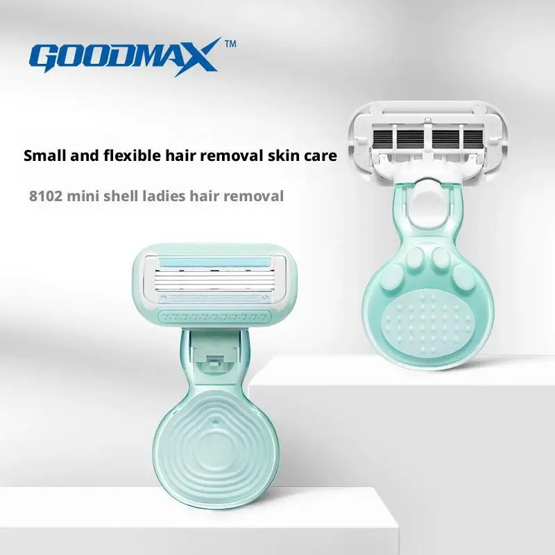 Women's Hair Removal Razor Versatile Shaver Underarms Manual Areas,Lady Razor Face Depilatory & Intimate Leg Travel Y3H4