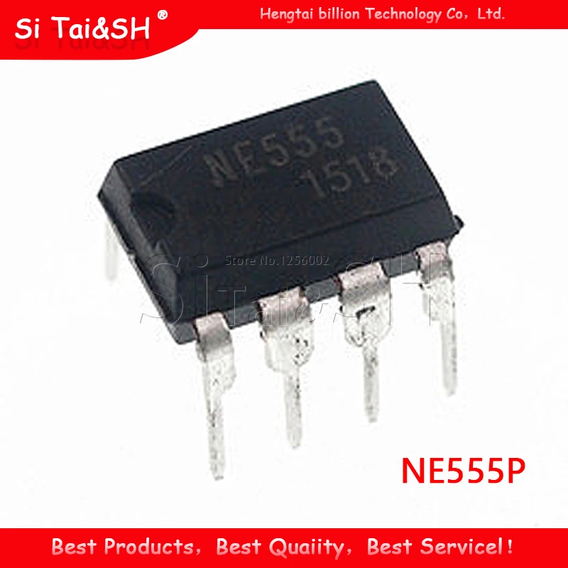 20PCS NE555P NE555 DIP-8 new and original single high precision timer