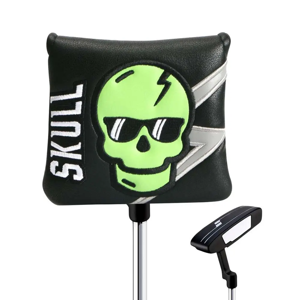 Headcover Accessories Protective Cover Skeleton Golf Headcover Golf Club Head Cover Blade Putter Protector Golf Putter Cover