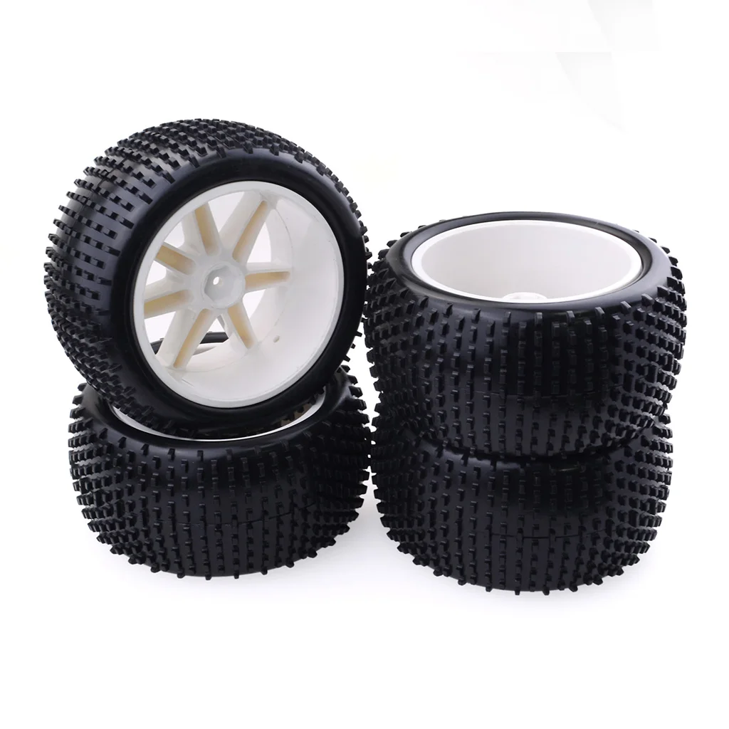 ZD Racing 4PCS 1/10 RC Car Tires Wheels 110mm Rubber Tires 12mm Hex Hub Tyres For 1/10 RC Car Parts