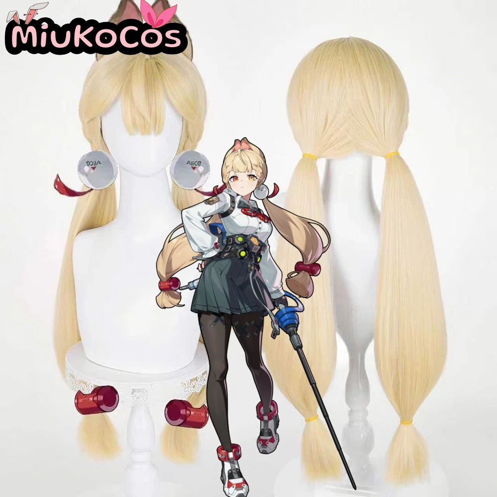 

В НАЛИЧИИ Парик для косплея Alice MiukoCosplay Game Zenless Zone Zero Косплей