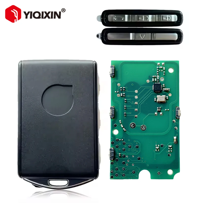 

YIQIXIN для Volvo S90 S60 S40 XC60 XC90 V60 V90 2016-2020 умный ключ дистанционного управления 433 МГц 8A чип YGOHUF8423 Keyless Go без логотипа