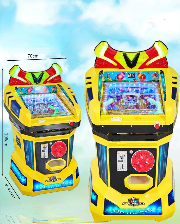 Pachinko coin-operated tie rod out of beads Children's play amusement machine Commercial game at the entrance of the supermarket