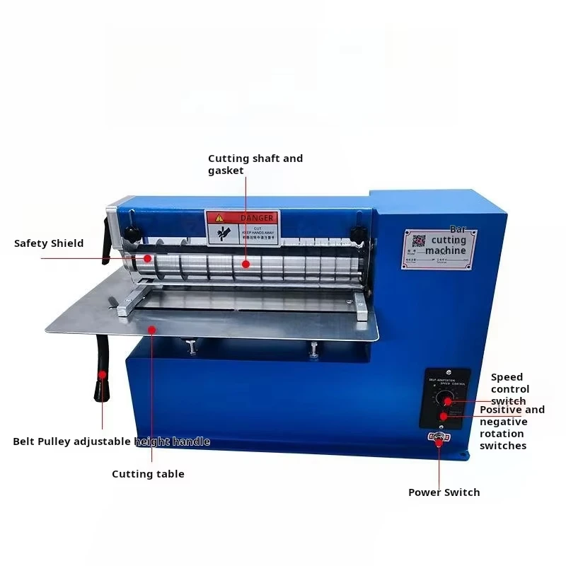 Mini Leather Strap Cutting Machine for Cutting Strip of Leather 20 Cm/30 cm Width Cutter